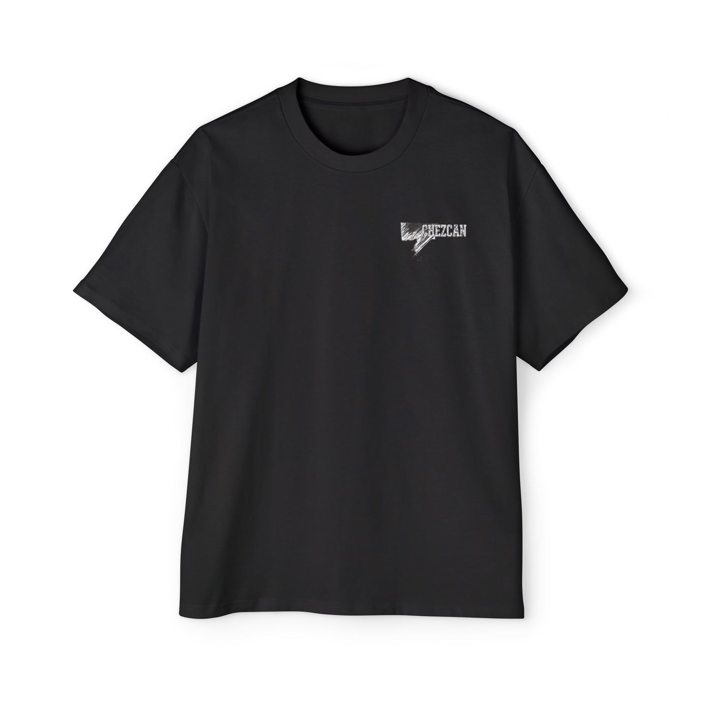 Strié Noire Oversized Tee