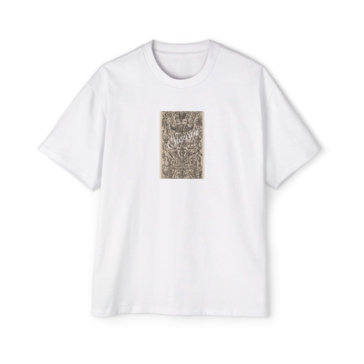 Archive Script Oversized Tee