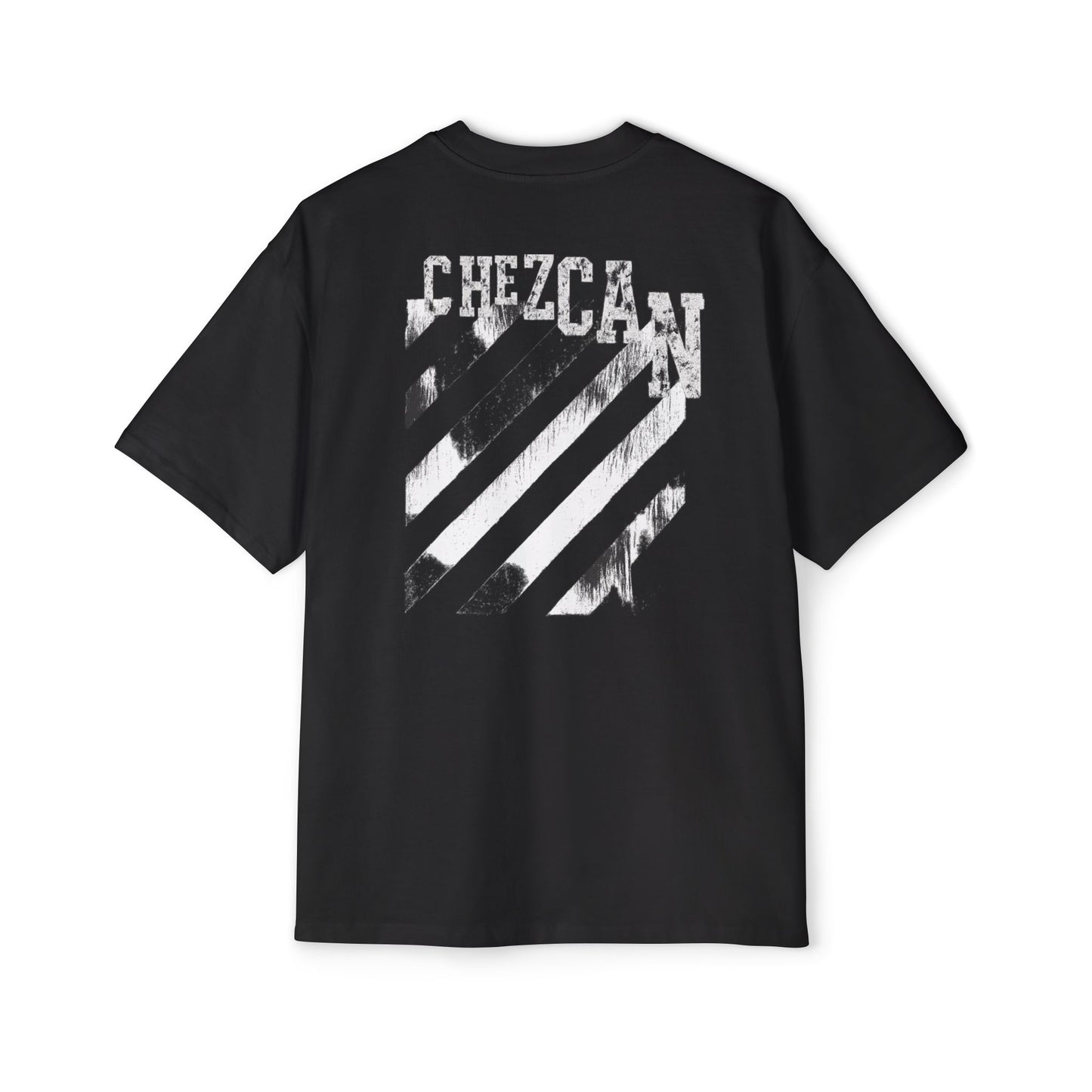 Strié Noire Oversized Tee