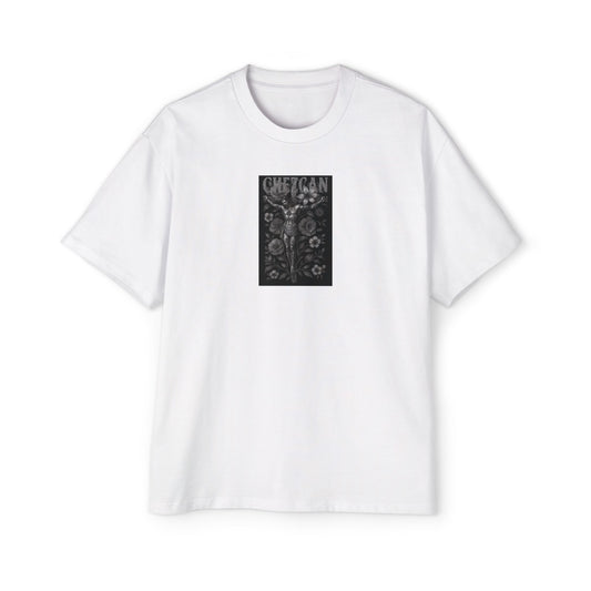 CHICANO Couture: Flor de Sombra Oversized Tee