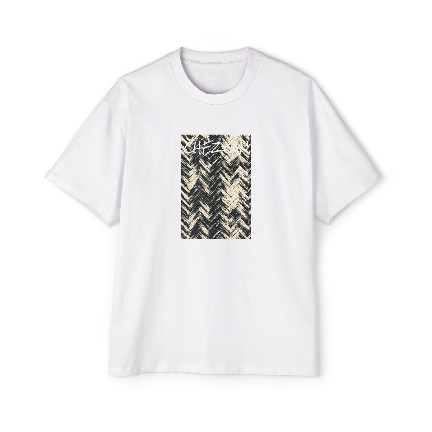 Chevron de Luxe Oversized Tee